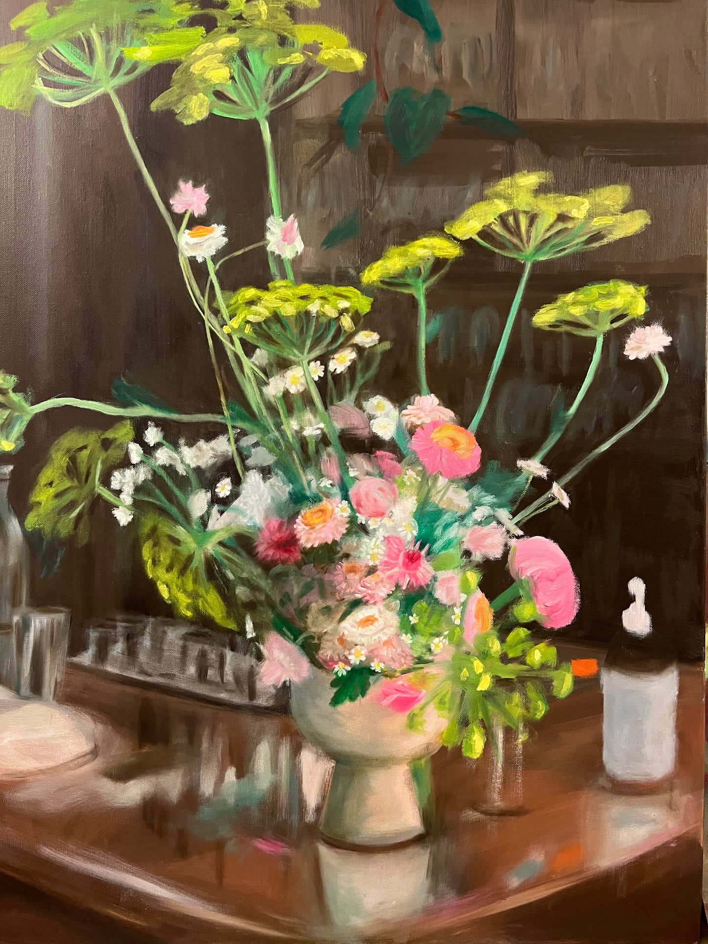 Suddenly There Was Sanitizer On The Bar